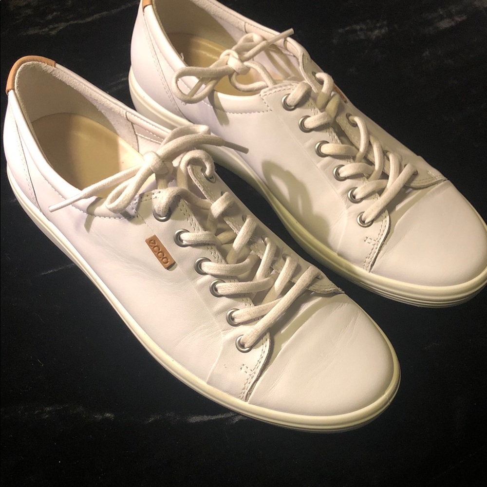 Ecco Womens Soft 7 leather sneakers 11-11.5 (42Euro)